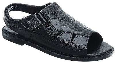 Sandália Masculina Em Couro