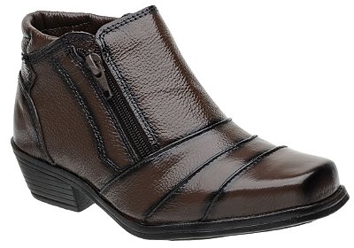 Infantil Bota Botina Masculina Fearnothi Couro Legítimo