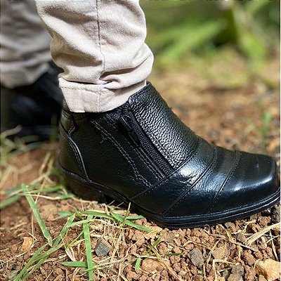 Infantil Bota Botina Couro Legítimo