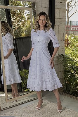 Vestido Noiva no Civil Jaque em Lesie