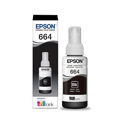 Tinta Epson L365 | 365 | EcoTank Preta Original 70ml