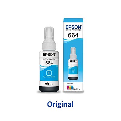 Tinta Epson Original L1300 | 1300 | EcoTank Ciano 70ml