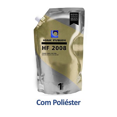 Refil de Pó de Toner HP 1606 | P1606dn | HF2008 LaserJet Pro Poliéster High Fusion 1kg