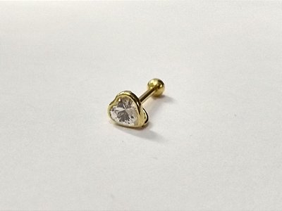 Piercing de nariz de flor em Ouro amarelo 18k - FerPier - Piercings FerPier  - Peças em Ouro 18k, Folheados a Ouro, Prata 950 e Aço cirúrgico - Comercio  Varejista de Artigos de Joalheria