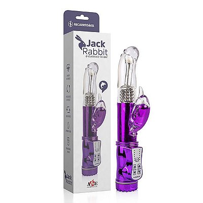 Jack Rabbit Golfinho - 36 Modos de Vibração - Recarregável (AE-MDS009)