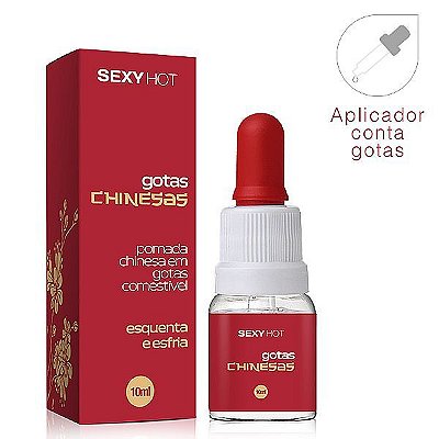 Gotas Chinesas - Gel Aromatizado Comestível - 10ml (AE-CO285)