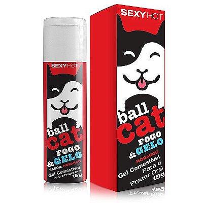 BALL CAT - Fogo e Gelo - Sabor Morango - Comestível - 15g (AE-CO274)