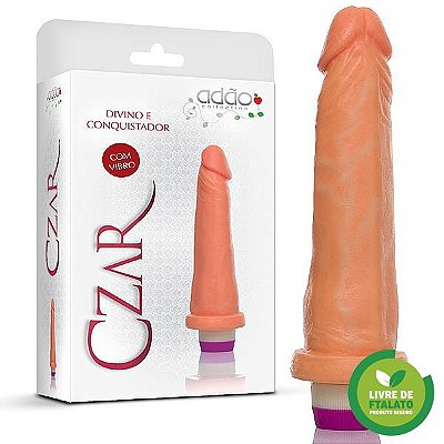 Czar 10" - Vibrador Multivelocidade 18,5 x 4,5 cm (AE-PR116)