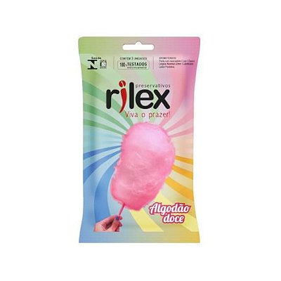 Preservativo Rilex® Aromatizado - Algodão Doce (5562)