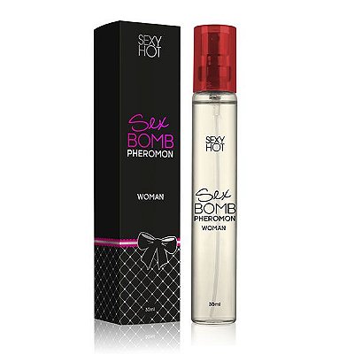 SEX BOMB PHEROMON - Perfume Feminino - 30 ml - Sexy Hot