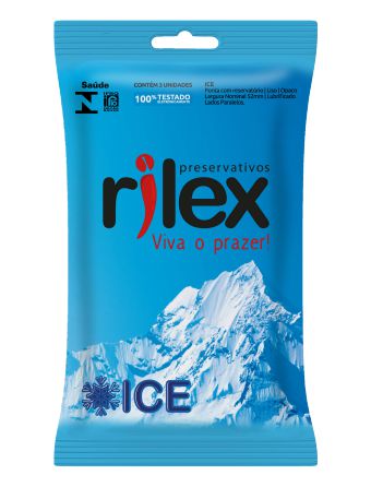 Preservativo Rilex® - ICE - Efeito Refrescante
