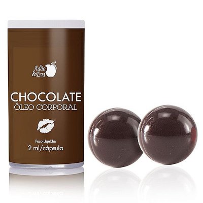 Cápsula Beijável Chocolate - 2 unidades (AE-CO218)