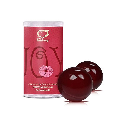 Bolinha Beijável JOY de Frutas Vermelhas - 2 Unidades (SF-4993)