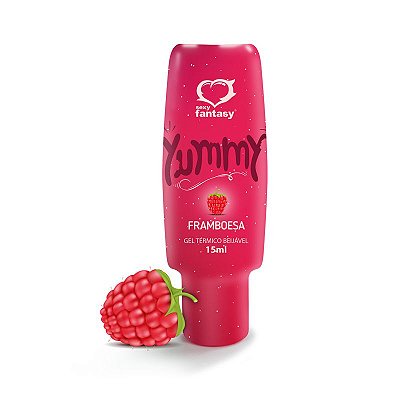 Gel Térmico Yummy - Sabor Framboesa - 15g (SF-4133)