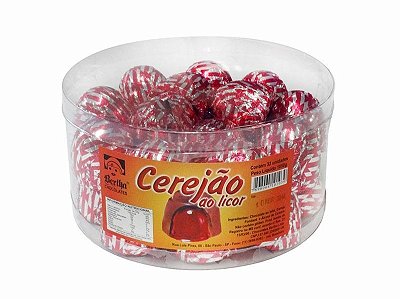 Pote Cerejão ao Licor c/ 25 Unidades 800g