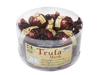 Pote Trufa Marula c/ 16 Unidades (640g)