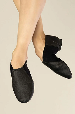 Botinha New Jazz Couro e Neoprene - 159 DANCIN