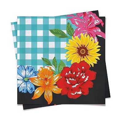 Guardanapo de Papel Festa Junina Quadrilha Xadrez - 20 unidades - Cromus 29002498