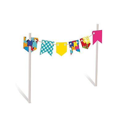 Topo de Bolo Festa Junina Quadrilha 20x20.5cm Cromus - 23011724