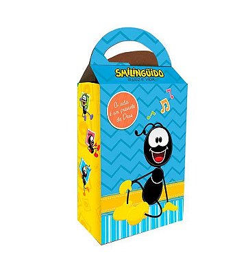 Caixa Surpresa Lembrancinha Smilinguido 2016 com 08 Un - Festcolor Promo