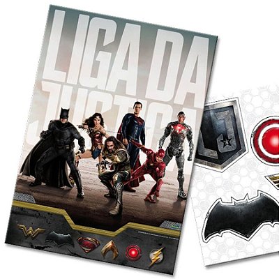 Kit Decorativo Liga da Justiça o Filme - Festcolor Promo