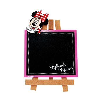 Lousa Decorativa Quadrada de MDF Minnie - Grintoy