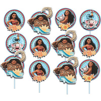 Palito Decorativo Moana com 12 un - REF 08170 - Piffer
