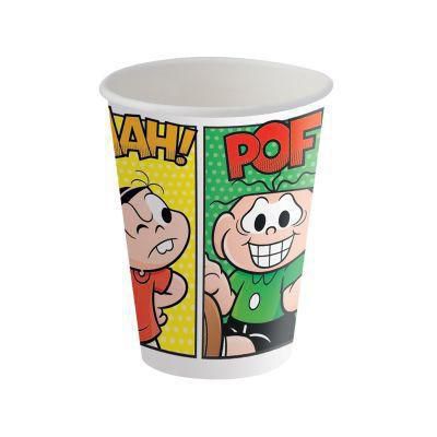 Copo de Papel 200 ML Festa Turma da Mônica com 8 Unidades - Festcolor