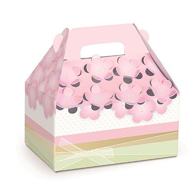 Caixa Maleta Kids Festa Jardim Secreto 12x8x12 com 10 Un - Cromus 23010785