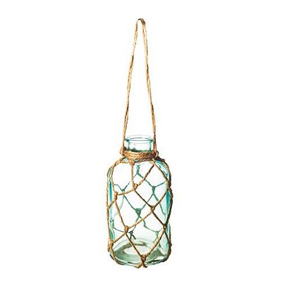 Vaso Decorativo de Vidro Aéreo Azul 8x8x16,5 com 1 Un - Cromus 29002285