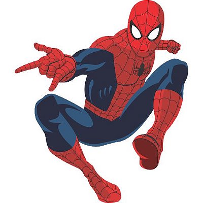 Painel Decorativo de E.V.A Homem Aranha 46x54cm - Ref 332021 Piffer