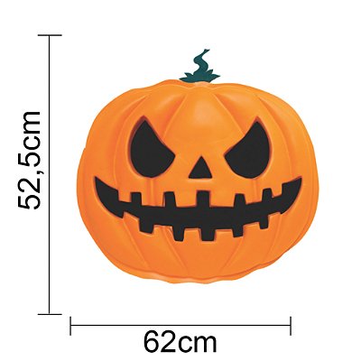 Painel Decorativo de E.V.A 3D Abobora Gigante - Decoração Halloween - Ref 205077 Piffer