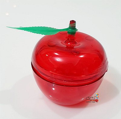 Caixa Maça 5x5cm Para Lembrancinha Pacote com 10 Unidades - NC Toys