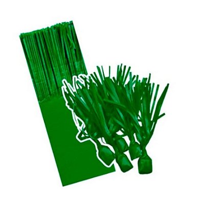 Papel para Bala Coco Liso Verde Bandeira 48 Unidades - Bello