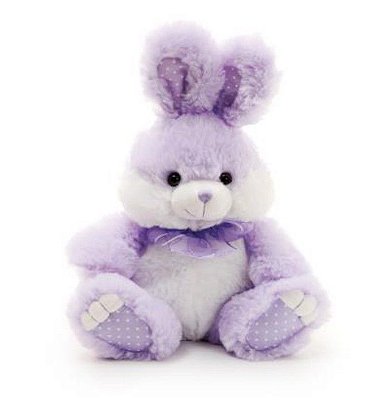 Coelho de Pelúcia Lilas 32cm - Coleção Kids - Ref 1322099 Páscoa Cromus