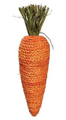 Meia Cenoura Decorativa Laranja com Acabamento Trançado 58cm - Ref 1820033 Páscoa Cromus