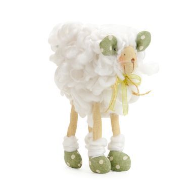 Ovelha de Lã em Pé 20x20cm - Coleção Muffin - Ref 1521198 Páscoa Cromus