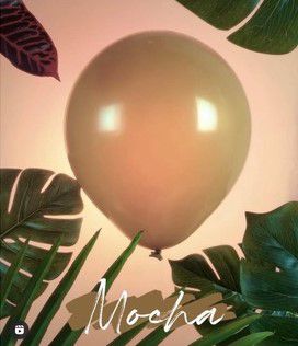 Balão de Látex 12 Polegadas Mocha com 24 Unidades - Art Latex