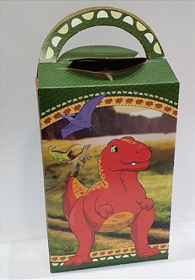 Caixa Surpresa Festa Dinossauros Dino com 08Un - Festcolor Promo
