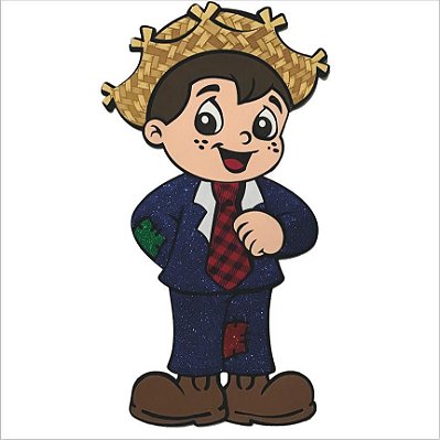 Painel Decorativo de E.V.A. Noivo Festa Junina - Ref 204114 - Piffer