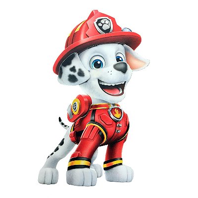 Painel Decorativo Marshall Festa Patrulha Canina O Filme - Ref 351091 - Piffer