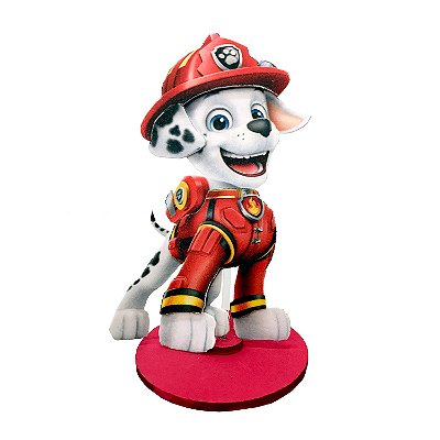 Enfeite Marshall Patrulha Canina o Filme 21x11cm - Ref 351080 - Piffer