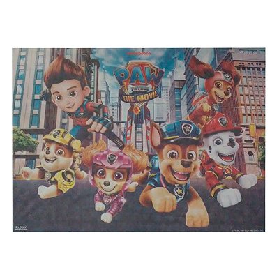 Painel Decorativo Impresso TNT Festa Patrulha Canina O Filme 1x140cm - Ref 351094 - Piffer