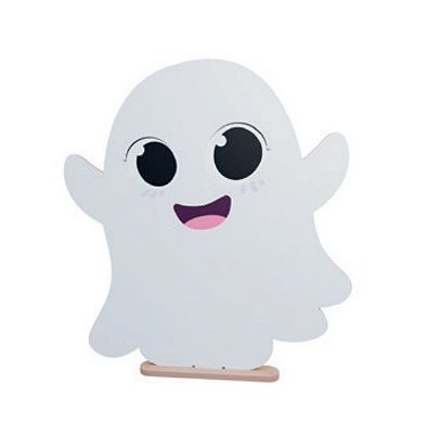 Enfeite de Mesa de MDF Fantasminha Halloween - Grintoy
