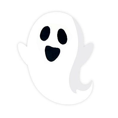 Painel Decorativo de E.V.A Fantasma Cute - Halloween - Ref 205166 Piffer