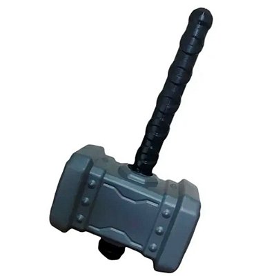 Martelo Thor de Plástico - Toys 38x20cm com 1 Unidade - Toy Master