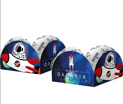 Porta Forminha Para Docinhos Festa Espacial Astronauta com 50 Un - Ref 117477.0 Regina