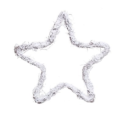 Estrela Rustica de Rattan Nevada 30cm - Ref 1206903 Cromus
