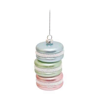 Enfeite de Pendurar Macarons Candy Colors 9x5xcm com 1 Un - Ref 1205494 Cromus