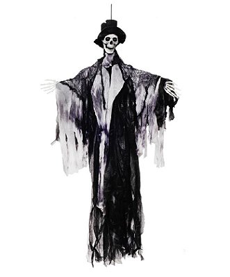 Boneco Noivo Cadaver com Luz 87x11x120cm - Bonecos Halloween - Ref 29003162 Cromus